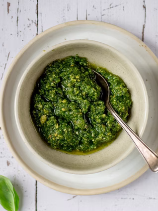 Vegan pesto in 10 minuten